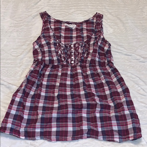 flannel tank top - Picture 1 of 1